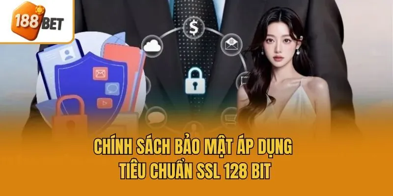 Chính sách bảo mật áp dụng tiêu chuẩn SSL 128 bit